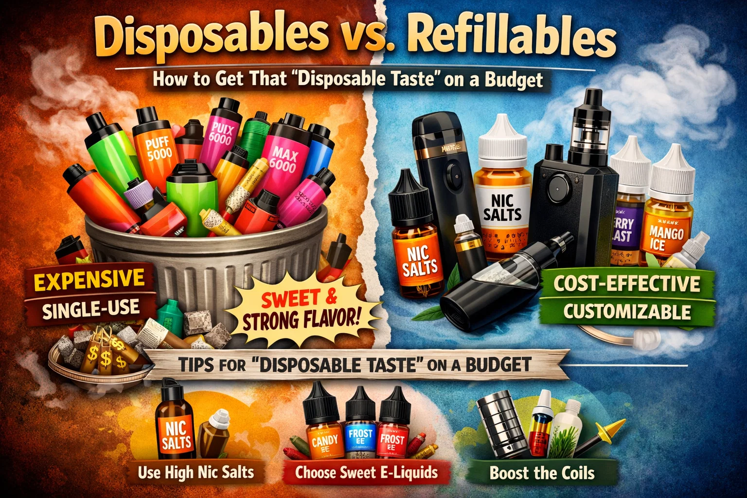 Disposables vs. Refillables