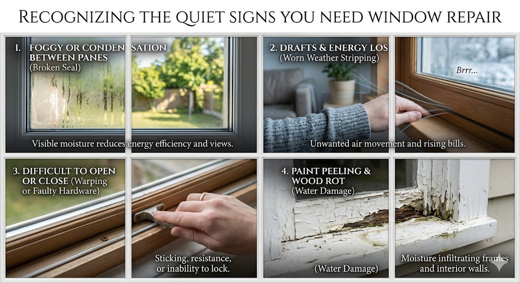 Signs You Need Window Repair