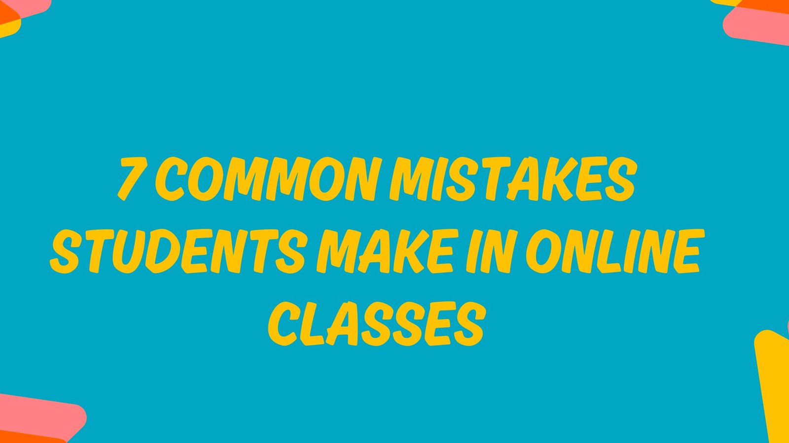 Make in Online Classes